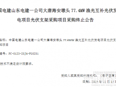 央企巨頭500噸光伏采購訂單終止！